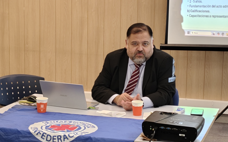 Paulo Quezada, asesor laboral gremial: «No podemos permitir que la institucionalidad se ocupe para perseguir trabajadores.»
