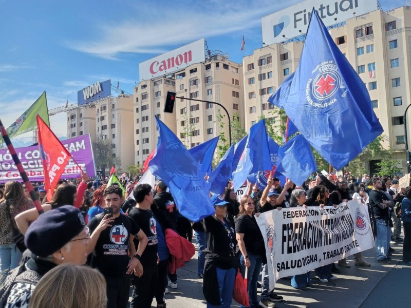 En este momento estás viendo Presidente de FENATS Metropolitana: “Vemos la necesidad de la unidad por sobre todas las diferencias que podamos tener entre las organizaciones del mundo del trabajo y social”
