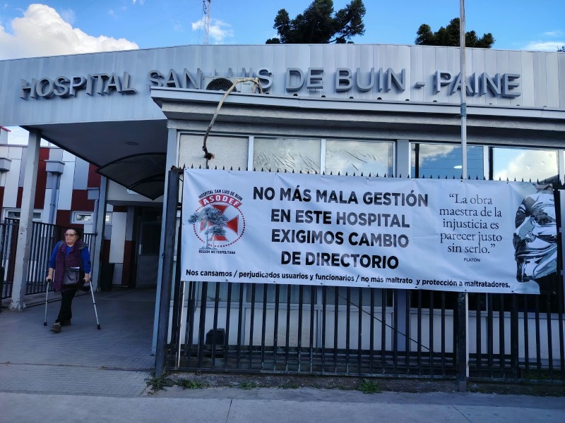 En este momento estás viendo Movilización de trabajadores del Hospital San Luis de Buin culmina con salida del director y fase de fiscalización gremial